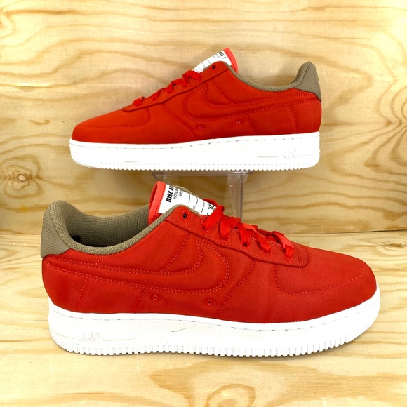 Nike | Shoes | Nike Air Force 7 Lx Habanero Red Premium Af1 | Poshmark